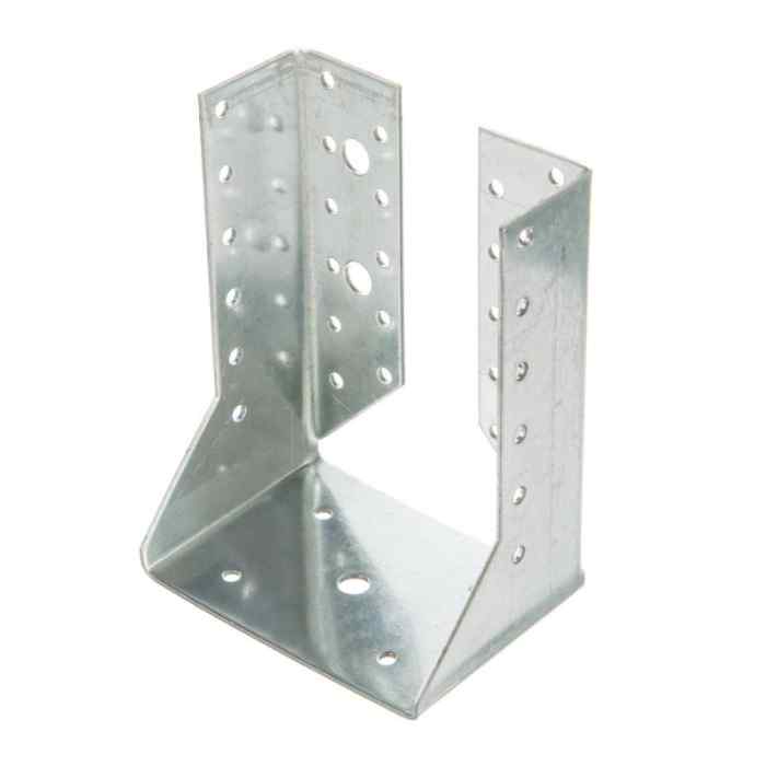 Опора бруса закрытая 140х76х100х2,0 мм