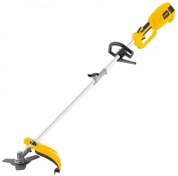 Триммер электрический TE-1200, 1200 Вт, 380 мм, катушка, диск, разборная штанга// Denzel