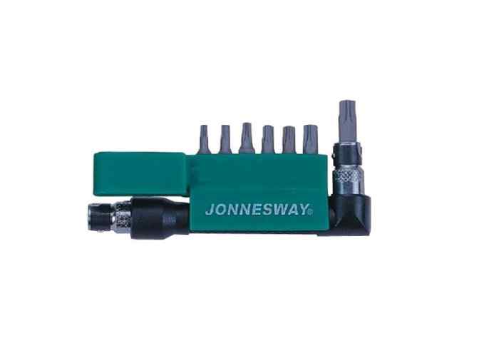 Набор вставок торкс Т10Н-Т40Н, 8пр/JONNESWAY