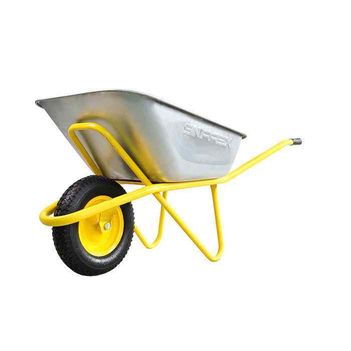 Тачка строительная 1-колёсная 110л/220кг колеса PU 31.110.220 PROFI  