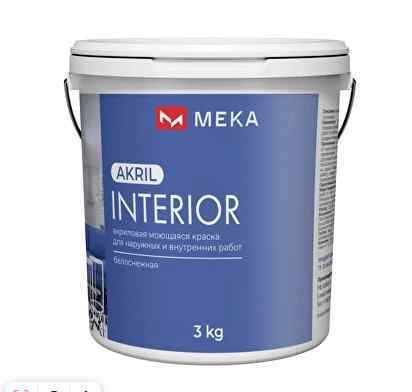 Краска Interior, 10кг, для внутр. и наруж. работ