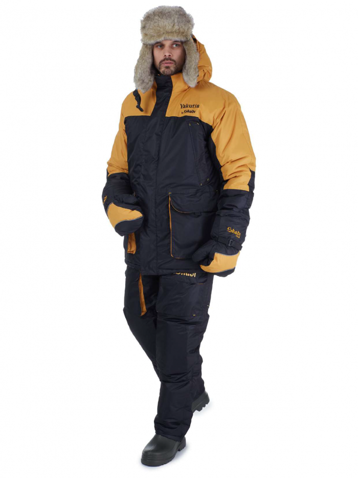 Костюм зим. YAKUTIA SG  тк. Lokker цв. Black/Honey