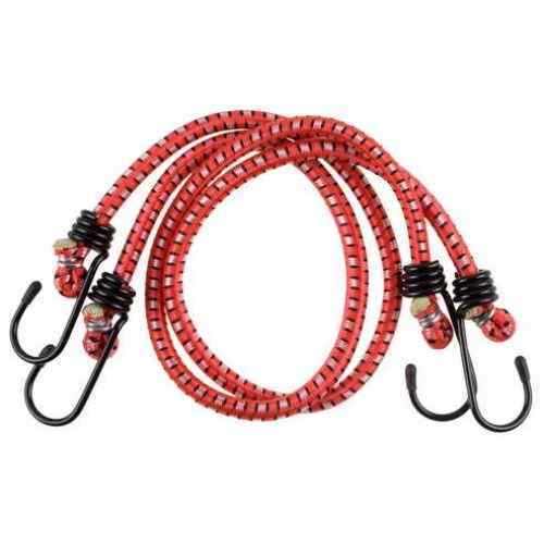 Шнур резиновый крепежный со стал.крюками d 7мм, 120см./STAYER  "MASTER" (2шт)  