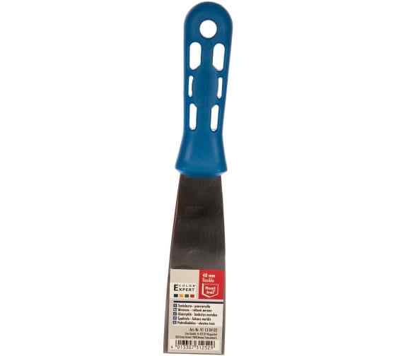 Шпатель 40 мм, пластик.ручка нержав.сталь COLOR EXPERT