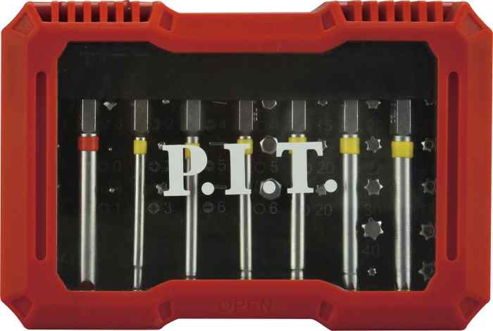 Набор бит P.I.T. 46шт(ASET04-0046)