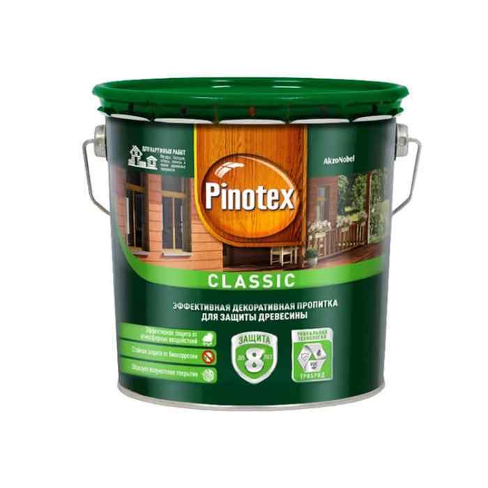 Антисептик для древесины 9л сосна PINOTEX