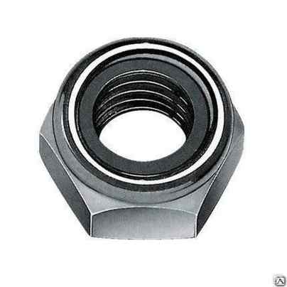 Гайка DIN 985 М 20 с нейлоновым кольцом