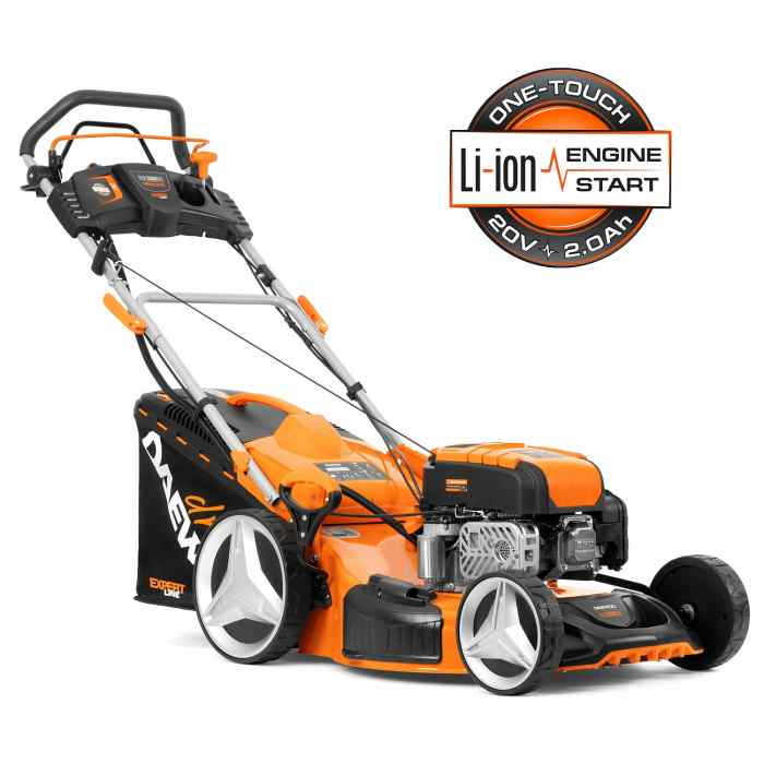 Газонокосилка бензиновая DAEWOO DLM 5500SVE 5,5кВт/7,0 л.с. 58 см, 70л, электрозапуск