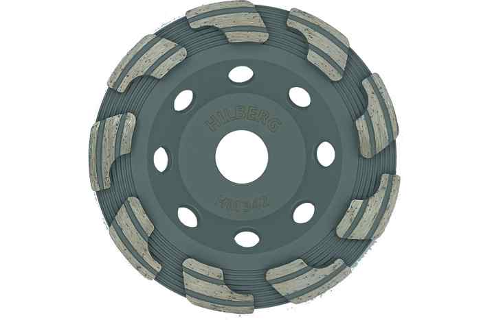Чашка алмазная Торнадо (125х22.2 мм) Hilberg HM342