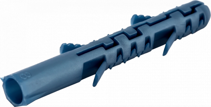 Дюбель 6х55 нейлоновый с длинной зоной расклинивания ( кор 100 шт) 