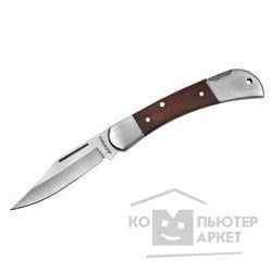 Нож Stayer складной с деревянными вставками, большой