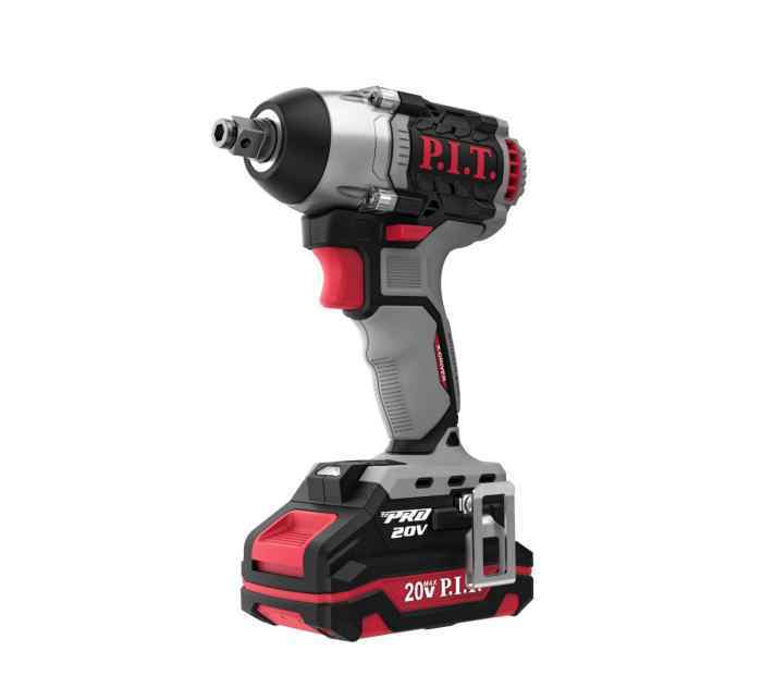 Гайковерт ударный бесщеточный аккум PIW20H-300B/4(20В, 300Нм,квадрат 1/2" и шестигран,1*4Ah,ЗУ,кейс)