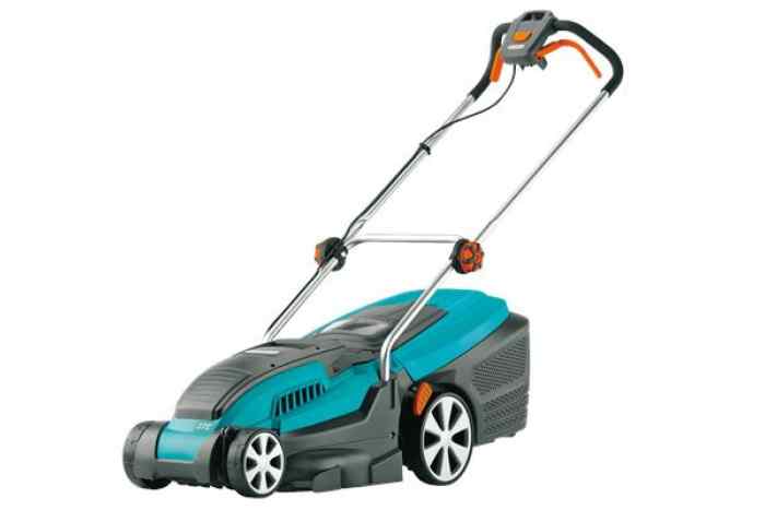 Газонокосилка электрическая "GARDENA" PowerMax 37 E (1,5кВт, 37см, тр-ник 40л, до 500м2)
