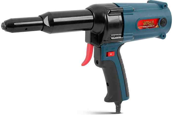 Электрический заклепочник MESSER TAC 501 (400 Вт, 8000 Н)