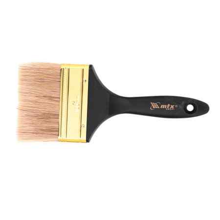 Кисть плоская "Профи" 4 натуральная щетина,пласт.ручка MATRIX