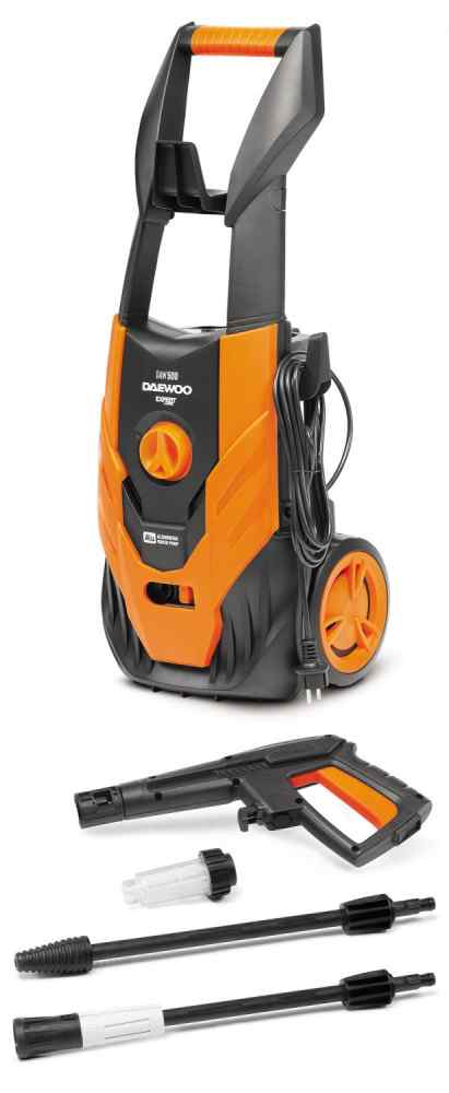 Мойка высокого давления DAW 500 / DAEWOO (2100 Вт, 155bar, 500 л/ч, шланг5м)