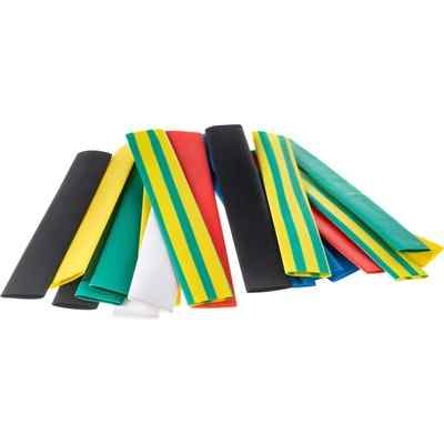 Трубка термоусадочная 8/4 набор 100мм х 21шт разноцвет. NST-8/4-10-21 Navigator 