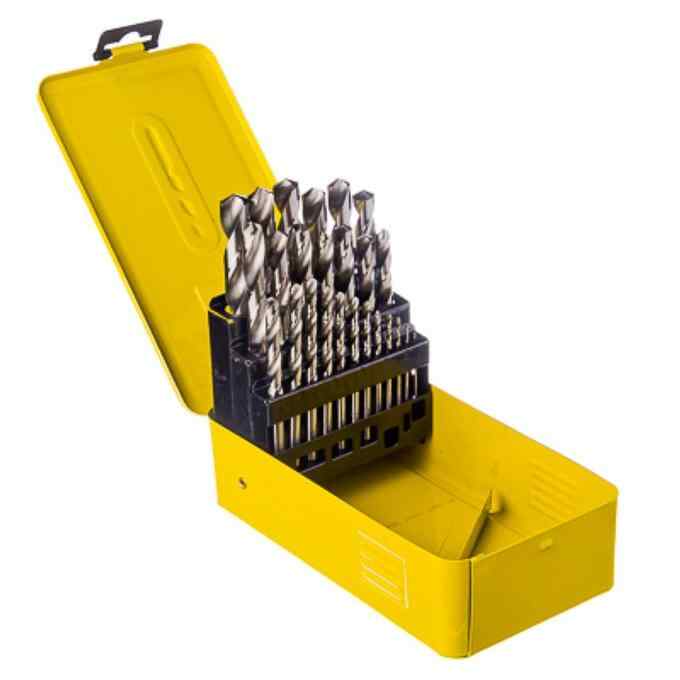 Набор сверл по металлу 25шт,1-13/шаг 0,5мм/Энкор