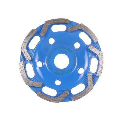 Чашка алмазная 125х22,23-7 Rotex / Distar