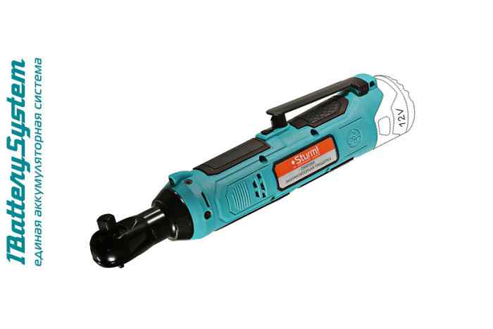 Трещотка аккумуляторная Sturm CRW1260 (12В, 60Нм,3/8",без АКБ и ЗУ,короб)