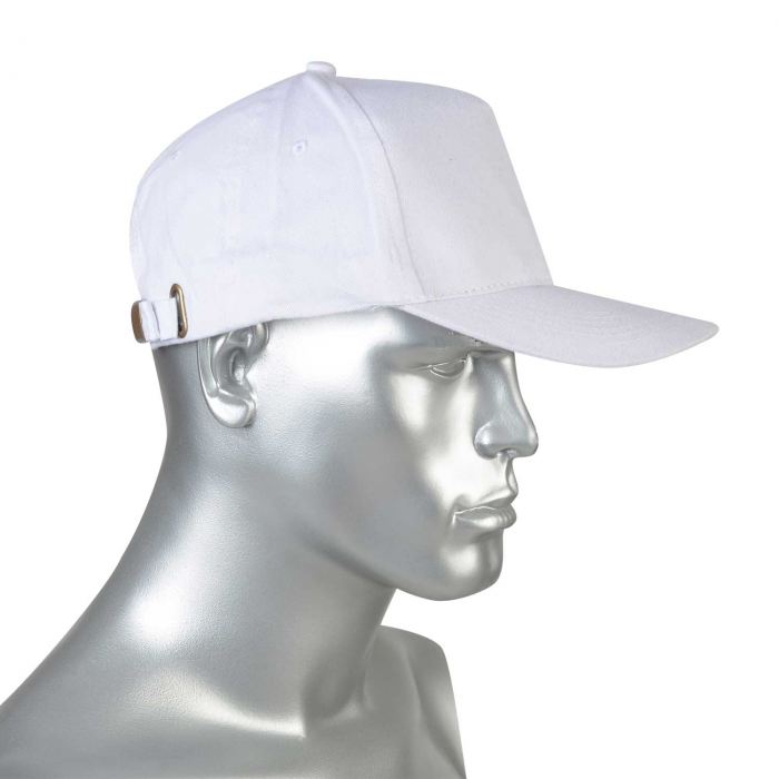 Бейсболка белая