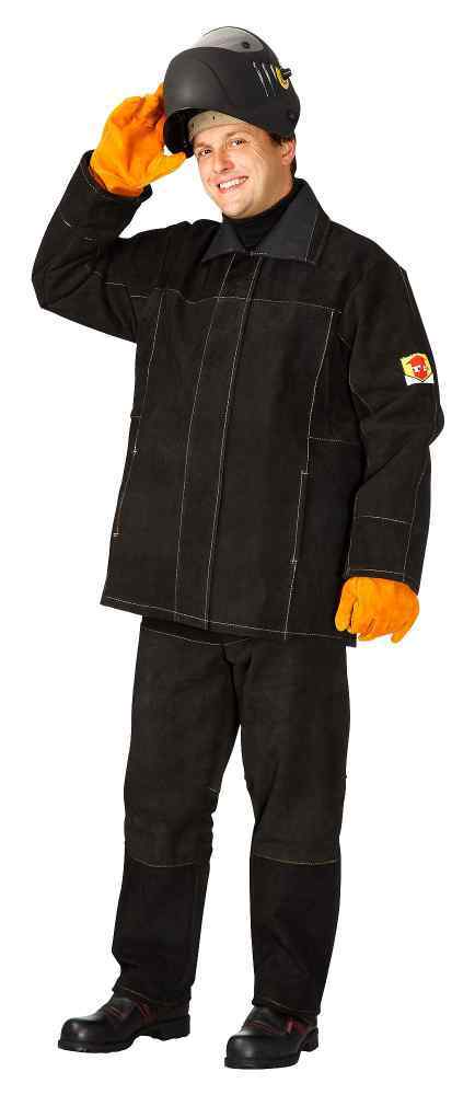 Костюм сварщика цельноспилковый зимний: куртка, брюки