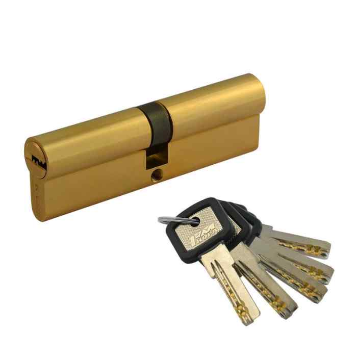 Цилиндровый механизм ЛПУ-100 , латунь (50-50) 6632 НОРА-М