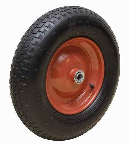 Колесо для тачки строительной 2-колесной 4.00х8(6) с подшипником Вариант