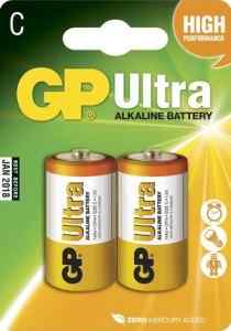 Батарейка GP Ultra 14A LR14 BL2 (уп. 2шт. ) С