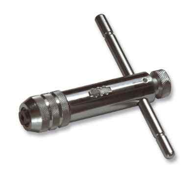 Вороток для метчиков М3 - М8, хромированный, с трещеткой/MATRIX