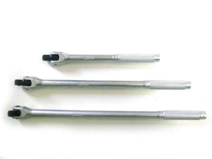 Вороток 1/2 шарнирный с рукояткой 380мм /СЕРВИС КЛЮЧ