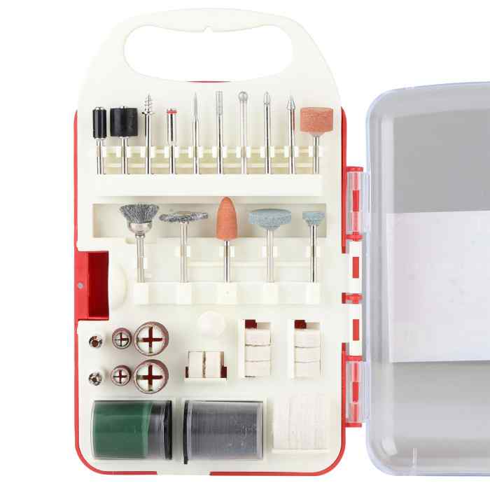 Набор принадлежностей для гравировальных машин P.I.T. ASET11-0071 (71 предмет, пластиковый кейс)