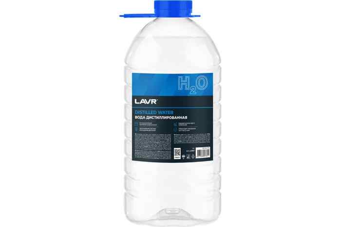 Вода дистиллированная 3.8 литр Distilled Water / LAVR 