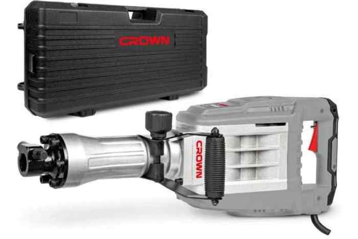 Молоток отбойный CT18172 Hex30 1600Вт/45 CROWN BMC кейс