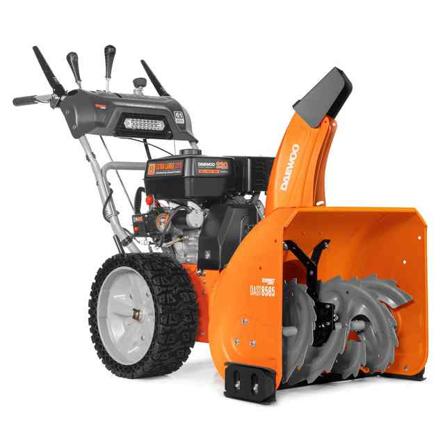 Снегоуборщик бензиновый DAST 8565 DAEWOO 8,5л.с., 230 см3., 52/61 см, 6в/2н, выброс 13 м