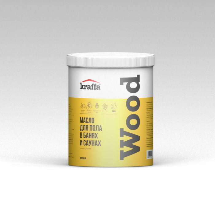 Масло для пола в  банях и саунах 2,5 л Kraffa