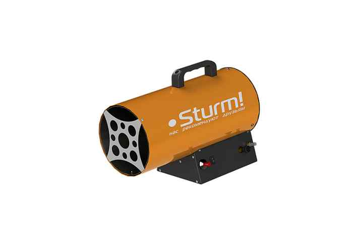 Газовая тепловая пушка Sturm!, 10кВт, 350 м3/час, пропан/бутан, пьезоподжиг GH9110RF