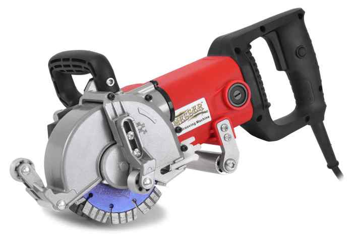 Штроборез  T1556 MESSER(2500 Вт, 125*22мм, 7500 об/мин, глуб. 36, ширин 38) 