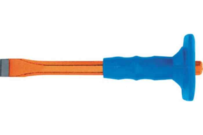 Зубило, с квадратным резиновым протектором 250 х 16 х 22 мм Профи/FIT