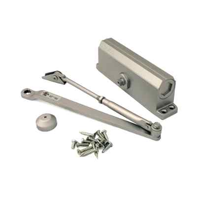 Доводчик дверной DC-150 SILVER (до 150кг) серебристый (10061)