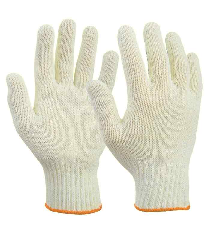 Перчатки 7,5 класс х/б 5 нитей (ХБ) белые