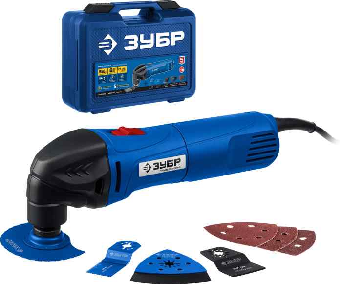 Реноватор МФИ-П550 КН ЗУБР(550 Вт, 20000 колеб/мин,  угол 3)/Профессионал