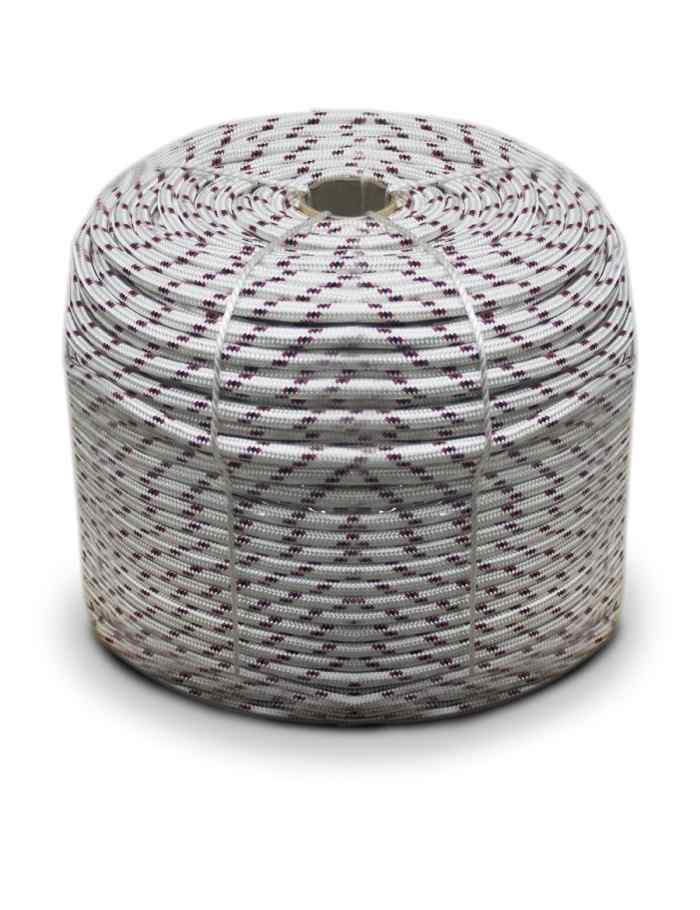 Канат полиамидный плетеный 12 мм 24 пряди, разрывная нагрузка 2400 кг Бухта 70м