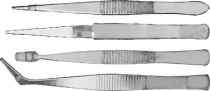 Пинцеты 4 шт/FIT нержавеющие