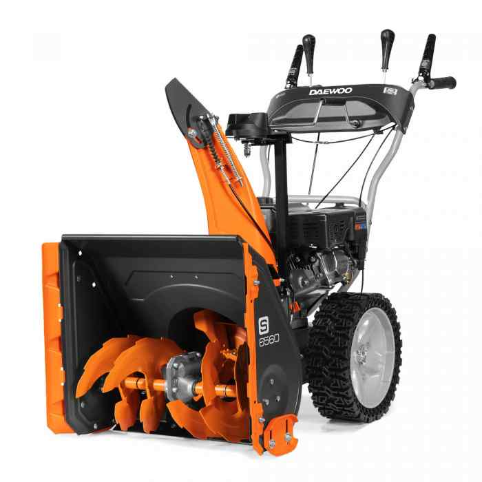 Снегоуборщик бензиновый DAEWOO S 6560 7,5 л.с,56см/41см,4в/1н,выброс до10м