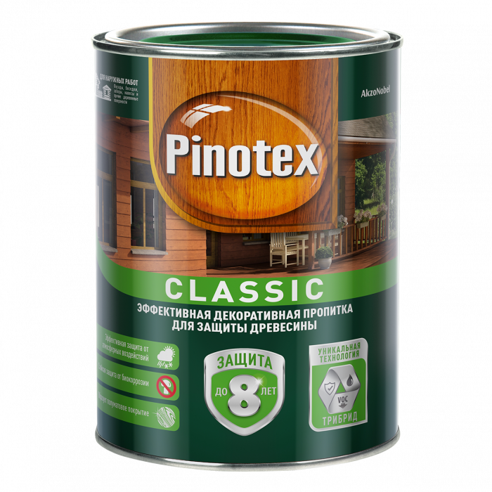 Антисептик для древесины 1л сосна PINOTEX