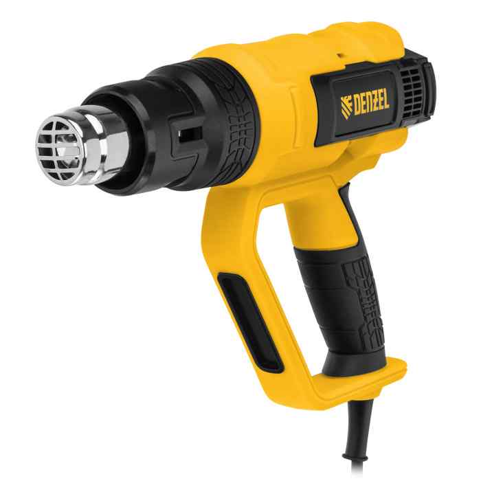 Фен технический HG-2000M( 2000 Вт, 50/50-450/50-600 °С)// Denzel