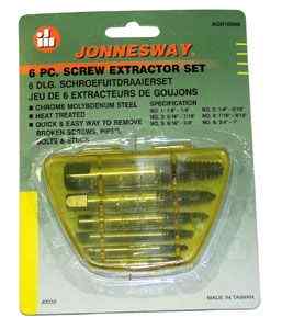Комплект экстракторов шпилек 1/8"-3/4", 6 пр./JONNESWAY AG010048   