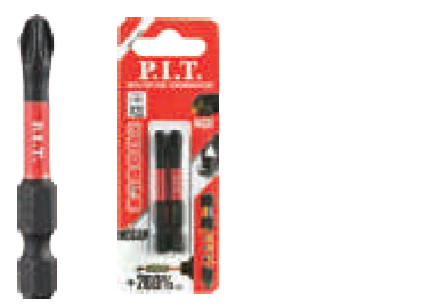 Бита ударная P.I.T. PZ2x50 мм 2 шт в уп.(ASDR02-50PZ2)