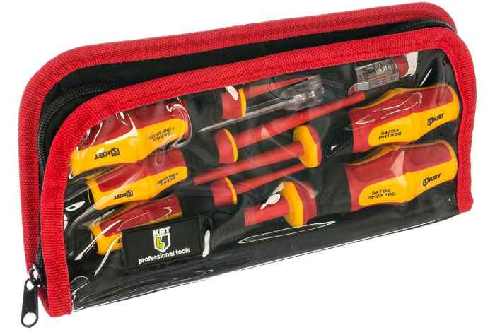 Набор изолированных отверток НИО-06 КВТ